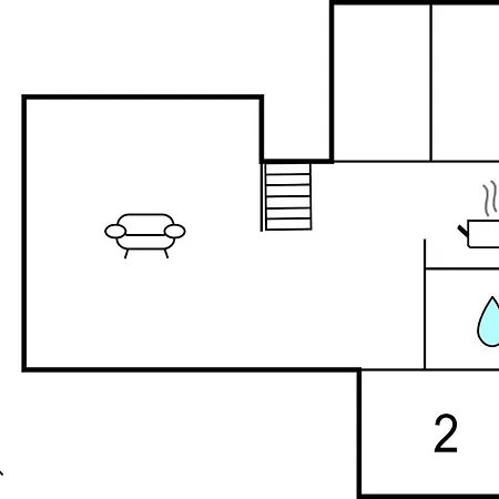 3 Bedroom Stunning In Tonstad Casa de Férias